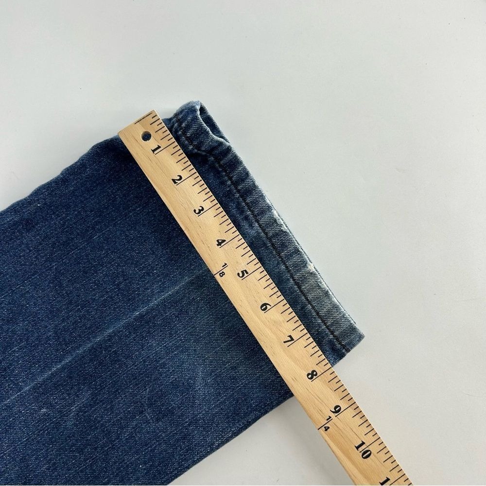 Vintage Makaveli Jeans Men 32x31 Blue Y2K Baggy 2000s Grunge Embroidered Hip Hop - Picture 5 of 10